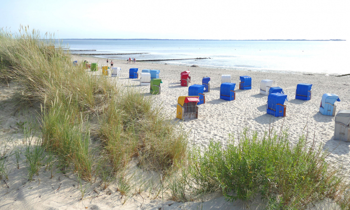 Hotel-Friesenhof Nieblum Insel Foehr Strand Sunndown Utersum Strandkoerbe